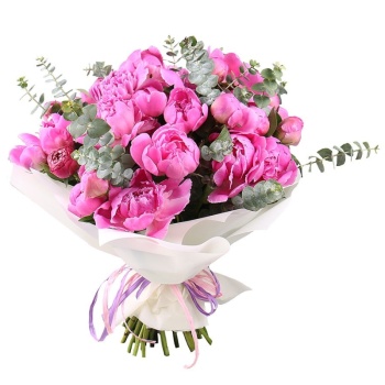 Букет из пионов "Виталия"