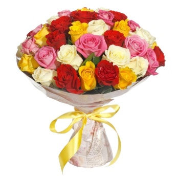 Букет MIX из роз "Валерия"