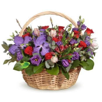 Букет сборный в корзине "Катарина"