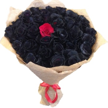 Букет из роз "Кармэль"