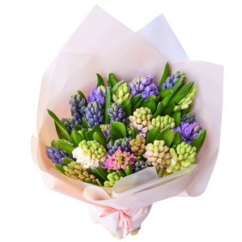 Букет из гиацинтов "Александра"