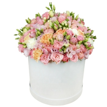 Букет сборный в коробке "Делайла"