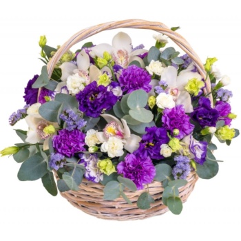 Букет сборный в корзине "Фаина"