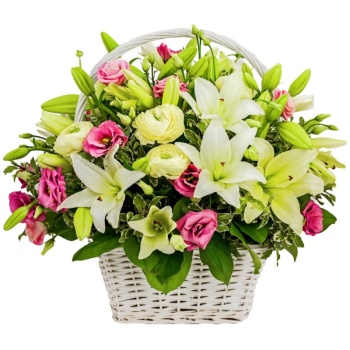 Букет сборный в корзине "Саншайн"