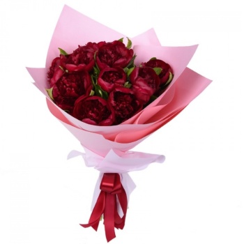 Букет из пионов "Арина"