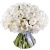 Букет из 101 белого пиона Букет из 101 белого пиона
