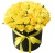 Букет из 51 желтой розы в коробке