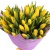 Букет из желтых тюльпанов "Женечка"