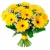 Букет из гербер и танацетума "Варенька" маленький