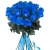 Букет из 23 синих роз Букет из 23 синих роз