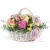 Букет сборный в корзине "Бриджит" Букет сборный в корзине "Бриджит"