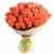 Букет из 45 коралловых роз в крафте Букет из 45 коралловых роз в крафте