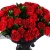 Букет траурный из 40 красных гвоздик Букет траурный из 40 красных гвоздик