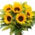 Букет из подсолнухов "Люси"