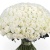 Букет из 201 белой розы Букет из 201 белой розы