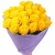 Букет из 25 желтых роз Букет из 25 желтых роз